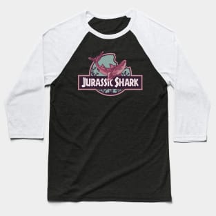 Jurassic Shark - Cladoselache shark Baseball T-Shirt